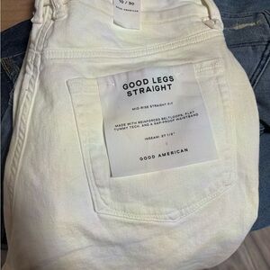 Good American White Jeans